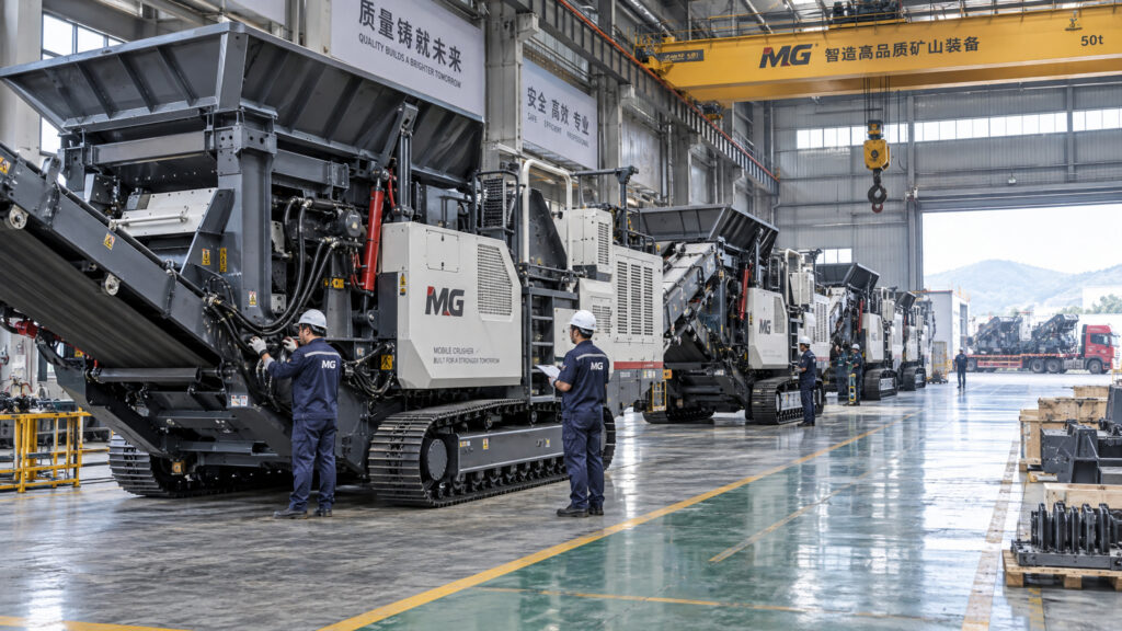 Modern Quarry Crushing